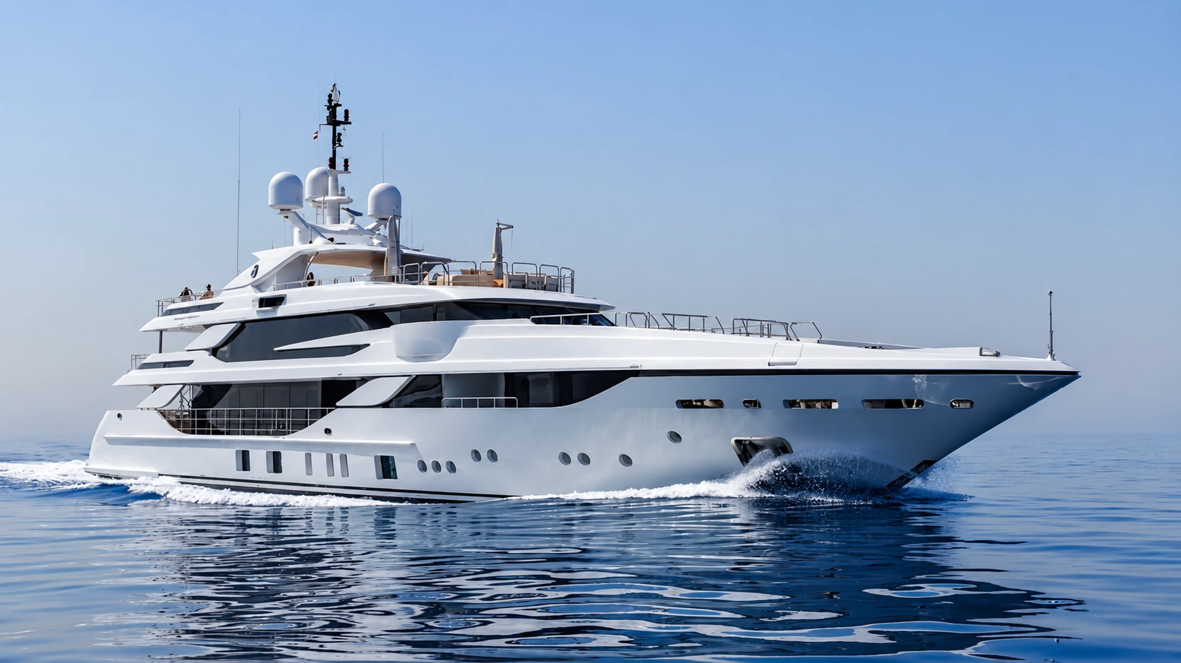 Bombay exterior profile, yacht photography for F1 Grand Prix Abu Dhabi 2026