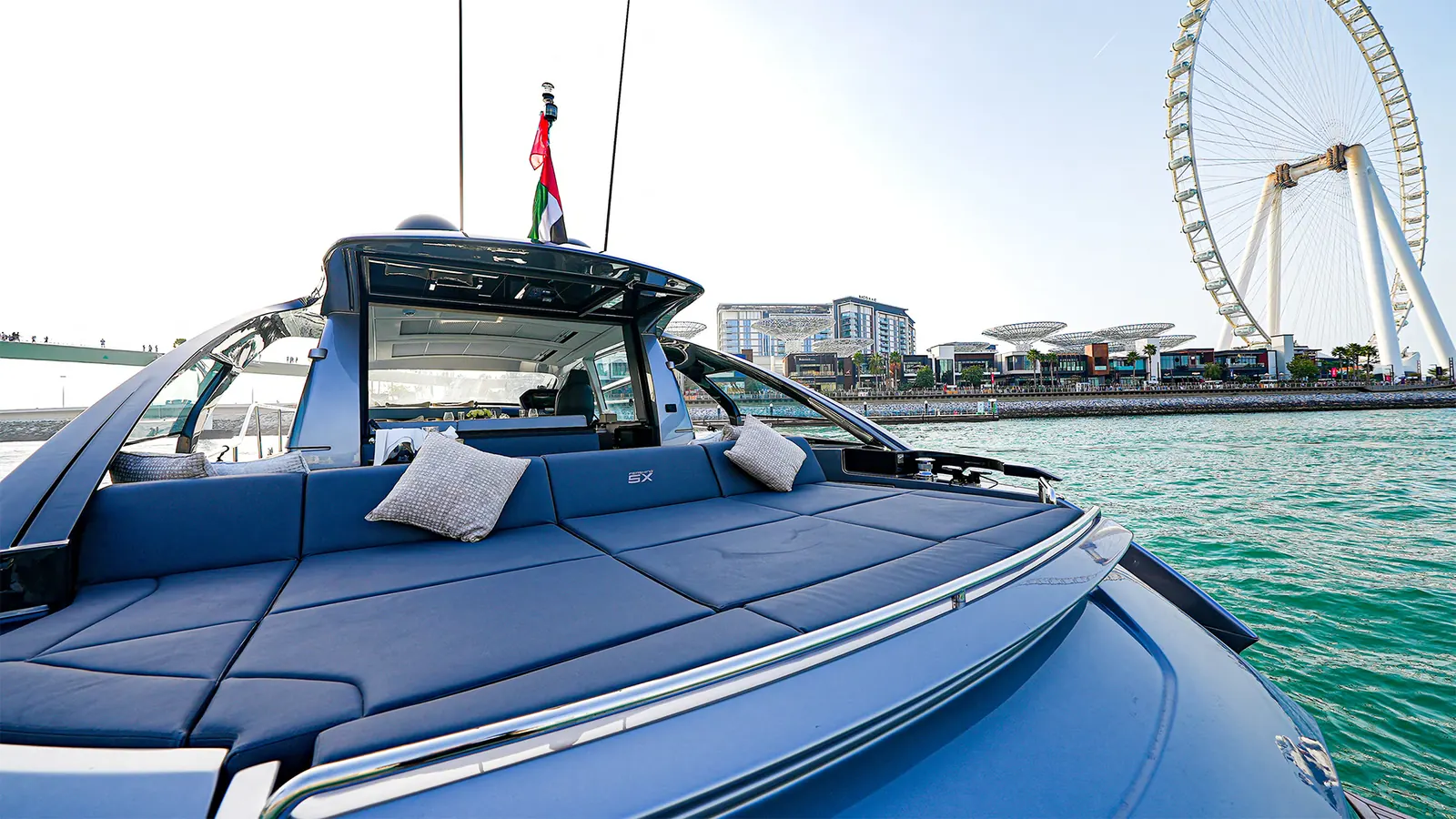 Shark 52 bow sun pad