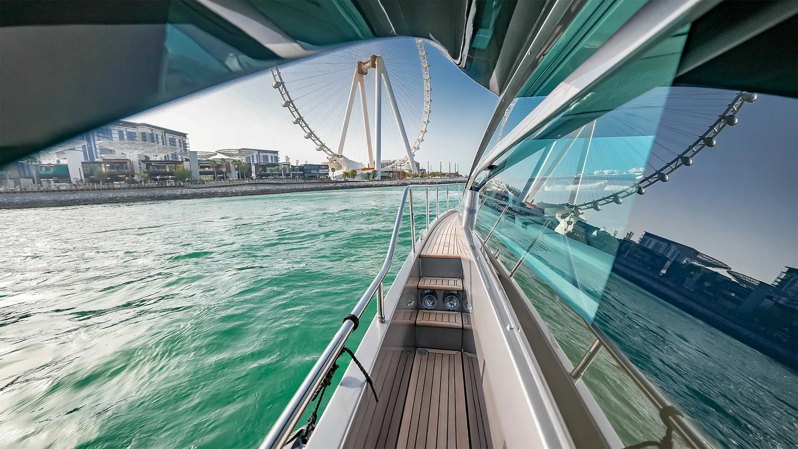 Shark 52 side deck