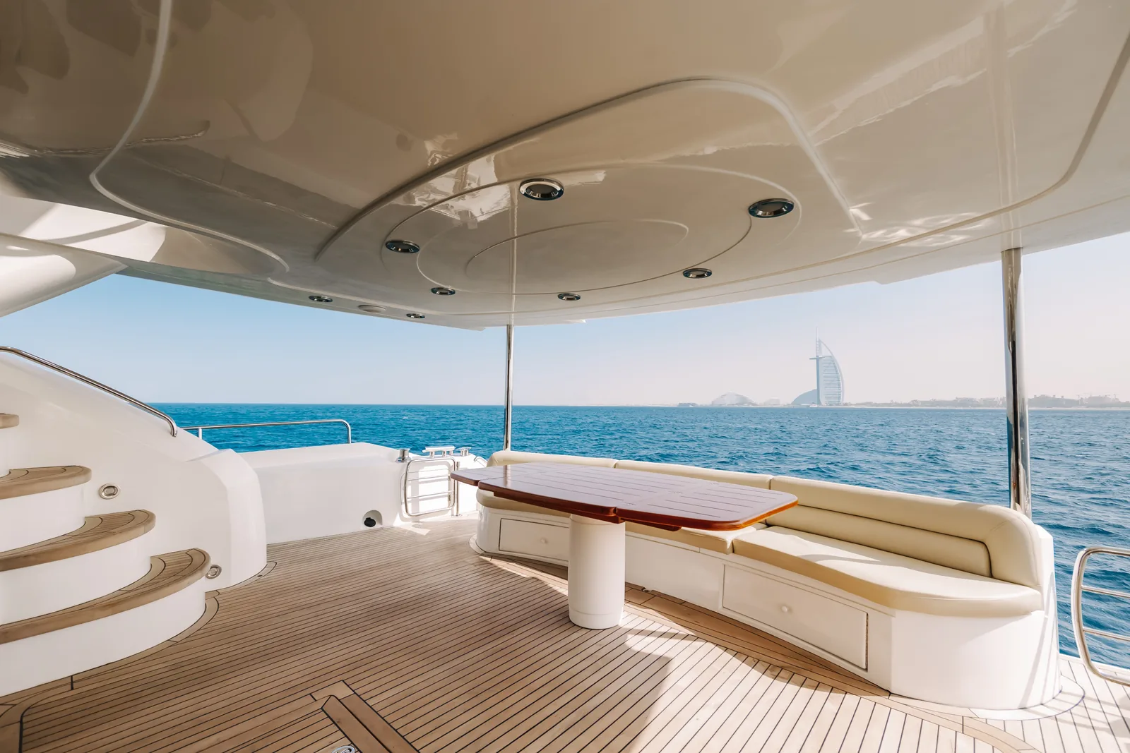 Why Not 82 aft deck lounge